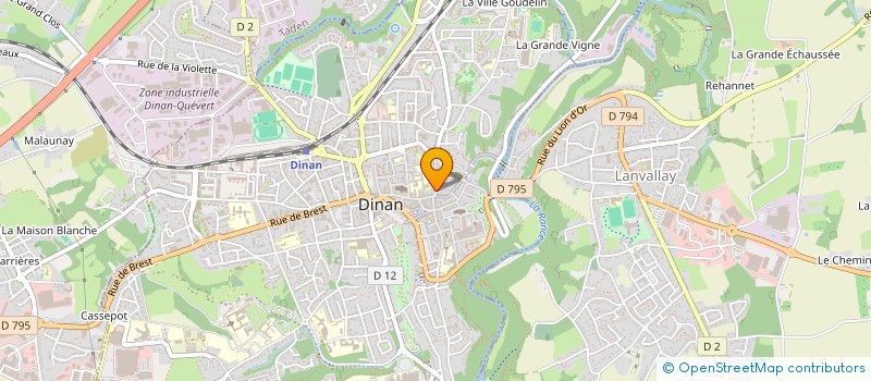 localisation de l'entreprise MADAME LYNDA RUCAY à DINAN