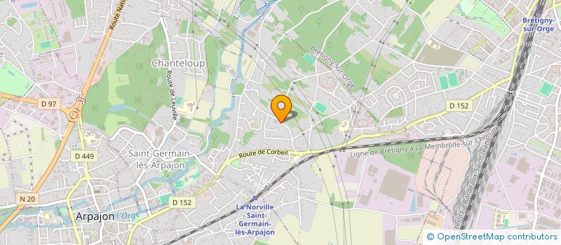localisation de l'entreprise MADAME LYNDA SAHNOUN à SAINT-GERMAIN-LES-ARPAJON