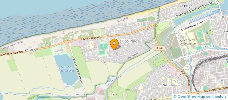 localisation de l'entreprise MADAME LYNDIA DUPUIS  SANGATTE