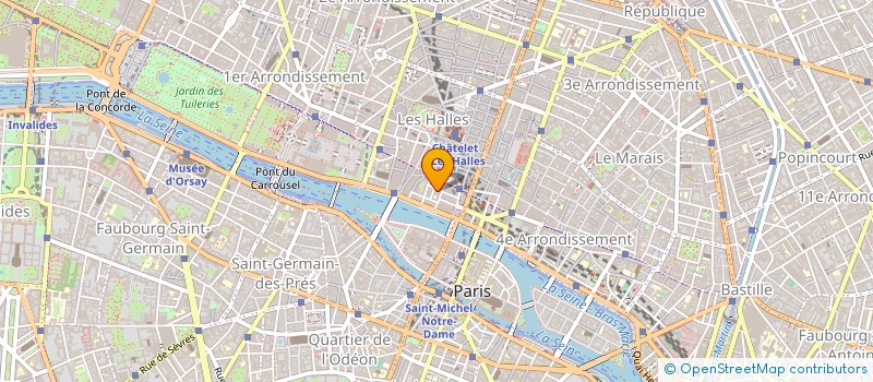 localisation de l'entreprise MADAME LYNDIA LESAUVAGE  PARIS