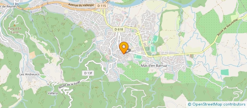 localisation de l'entreprise MADAME LYNDSEY MACKAY  CERET