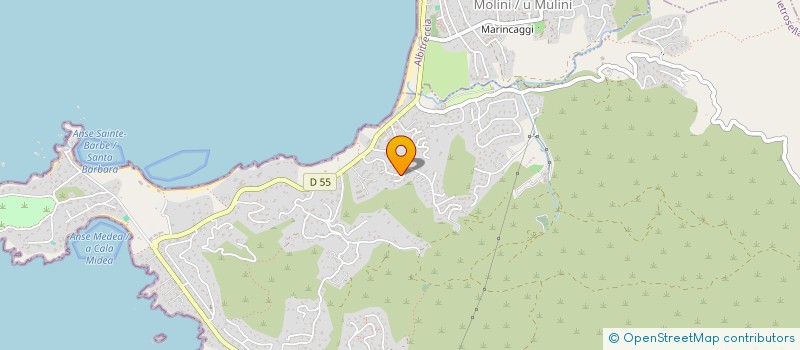 localisation de l'entreprise MADAME LYNE CASALTA  GROSSETO-PRUGNA