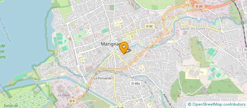 localisation de l'entreprise MADAME LYNE CHAILAN à MARIGNANE