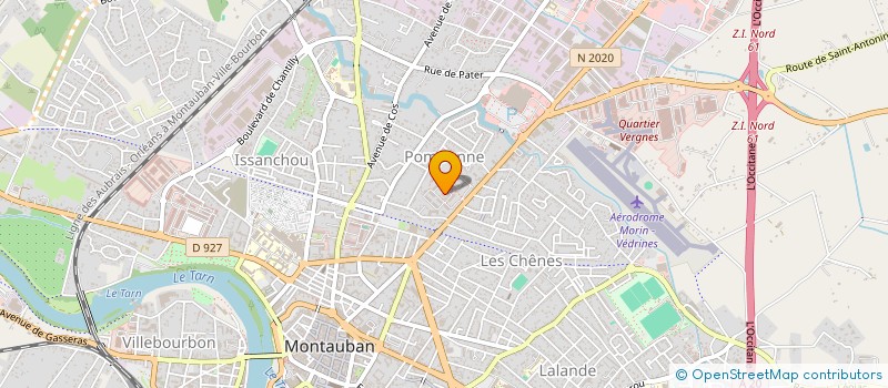 localisation de l'entreprise MADAME LYNE DEPARIS  MONTAUBAN