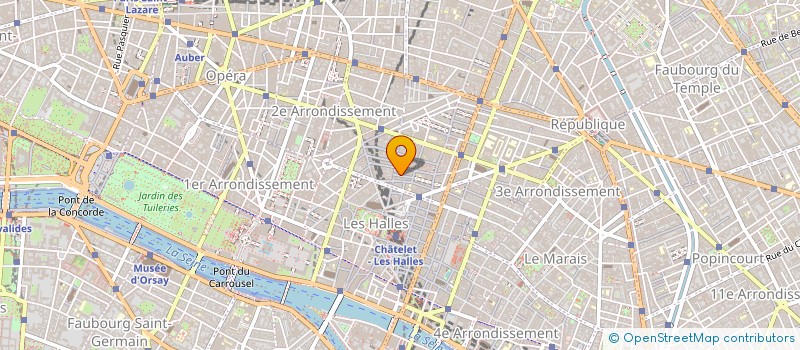 localisation de l'entreprise MADAME LYNE GREUGNY  PARIS