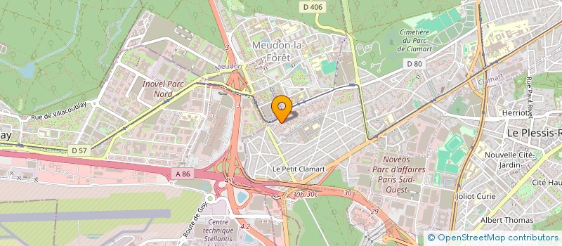 localisation de l'entreprise MADAME LYNE MONSOH à CLAMART