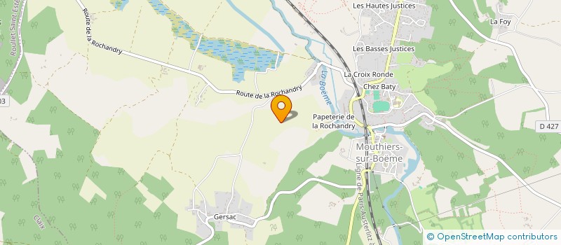 localisation de l'entreprise MADAME LYNE MOREAU à SIREUIL