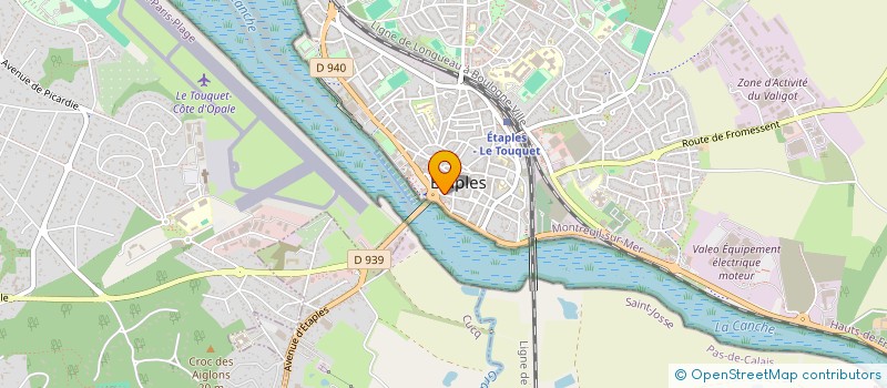 localisation de l'entreprise MADAME LYNE PERIMONY  ETAPLES