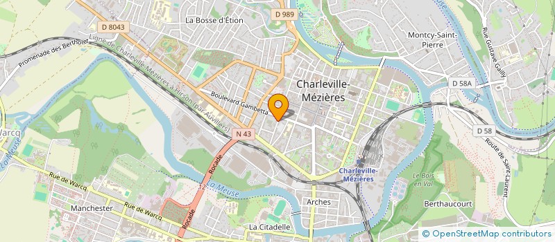 localisation de l'entreprise MADAME LYNE PRIGNON à CHARLEVILLE-MEZIERES