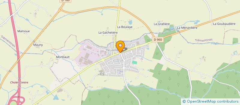 localisation de l'entreprise MADAME LYNE RENOU  NUAILLE