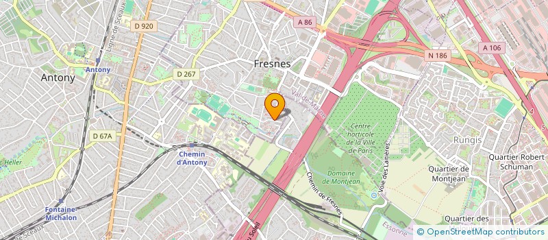 localisation de l'entreprise MADAME LYNE THILLOY  FRESNES