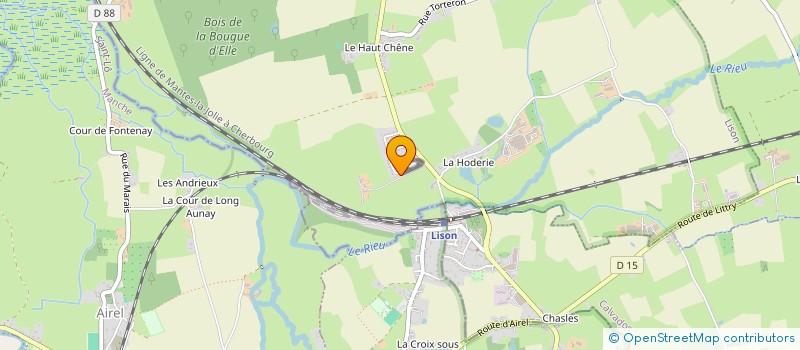 localisation de l'entreprise MADAME LYNN EMMETT  LISON