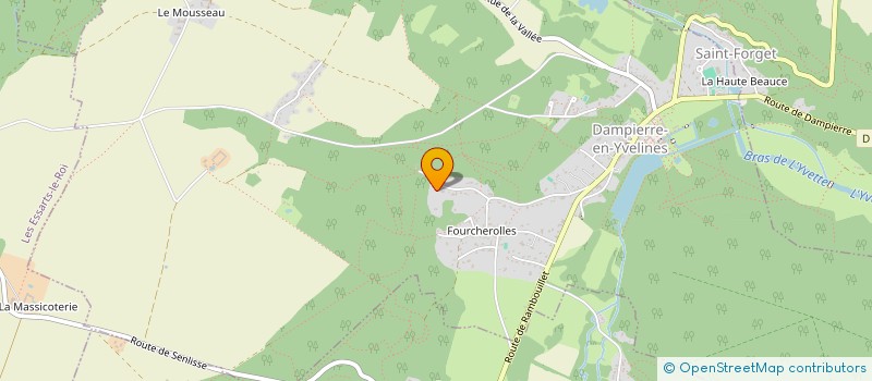 localisation de l'entreprise MADAME LYNN ERICKSON  DAMPIERRE-EN-YVELINES