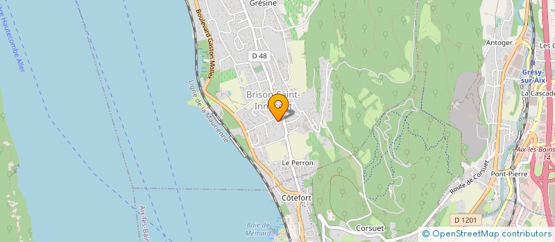 localisation de l'entreprise MADAME LYNN GOURTAY  BRISON-SAINT-INNOCENT