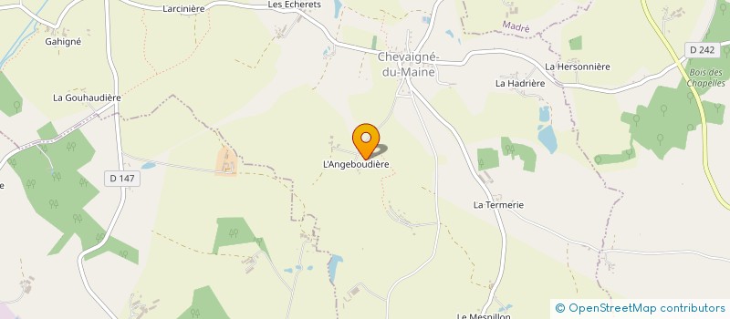 localisation de l'entreprise MADAME LYNN HAYLOCK à CHEVAIGNE-DU-MAINE