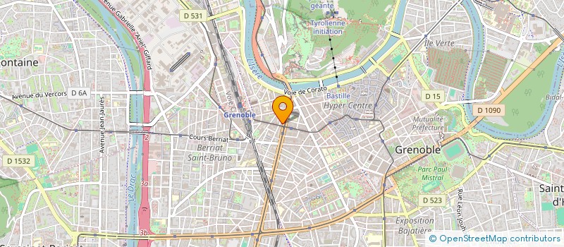 localisation de l'entreprise MADAME LYNN MONTILLA  GRENOBLE