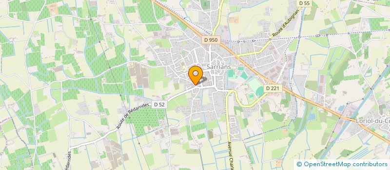 localisation de l'entreprise MADAME LYNN ORTELLS  SARRIANS