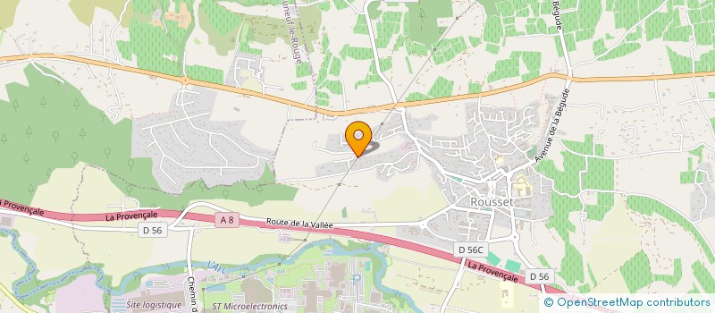 localisation de l'entreprise MADAME LYNNDA BAYER  ROUSSET