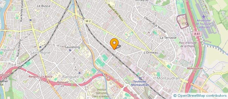 localisation de l'entreprise MADAME LYNNE HUTCHINSON à TOULOUSE