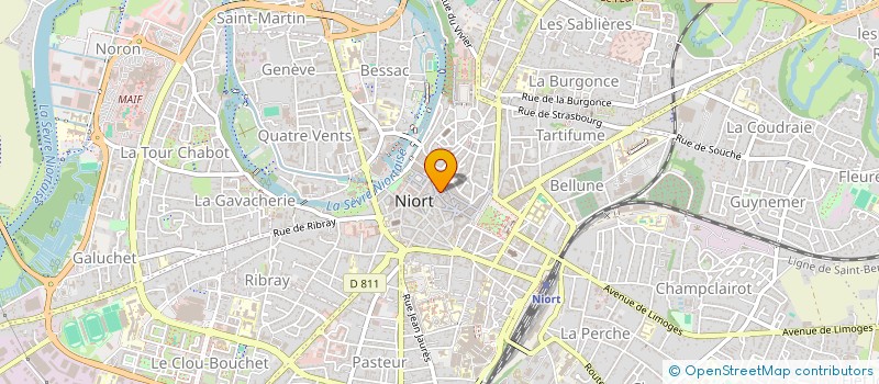 localisation de l'entreprise MADAME LYNNE NAYSMITH  NIORT