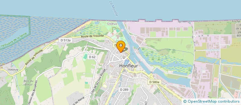 localisation de l'entreprise MADAME LYNNE ROBINSON à HONFLEUR