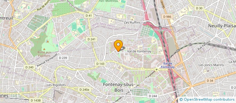 localisation de l'entreprise MADAME LYNNSHA HARTOCK à FONTENAY-SOUS-BOIS