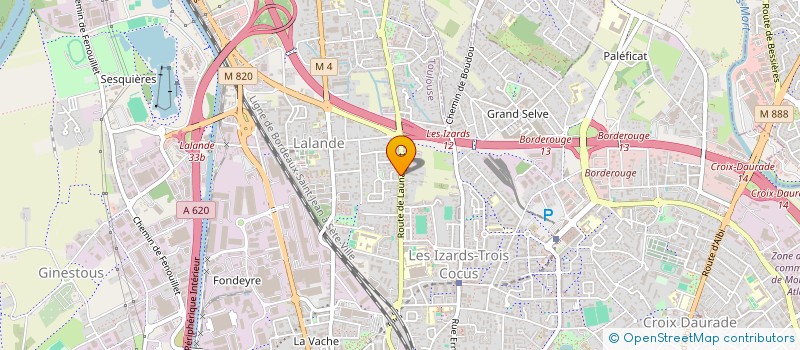 localisation de l'entreprise MADAME LYO-ANNE DISPAGNE à TOULOUSE