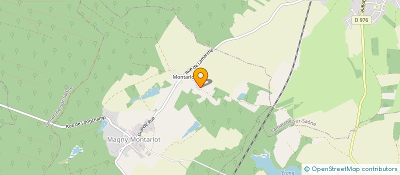 localisation de l'entreprise MADAME LYRAH FARALALAINA  MAGNY-MONTARLOT