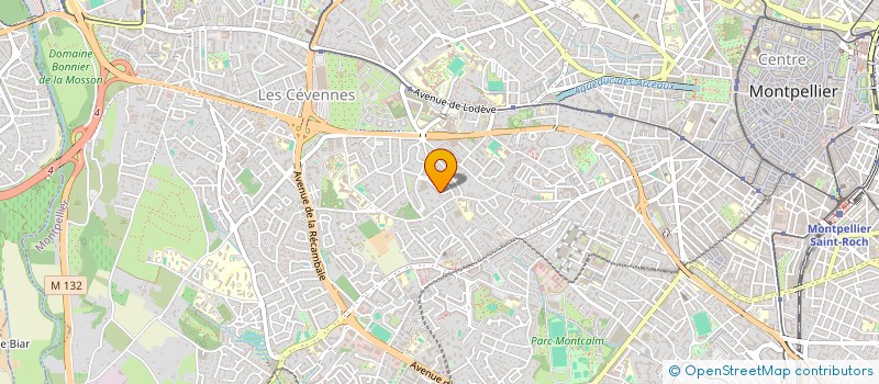 localisation de l'entreprise MADAME LYRIS LAWATY à MONTPELLIER