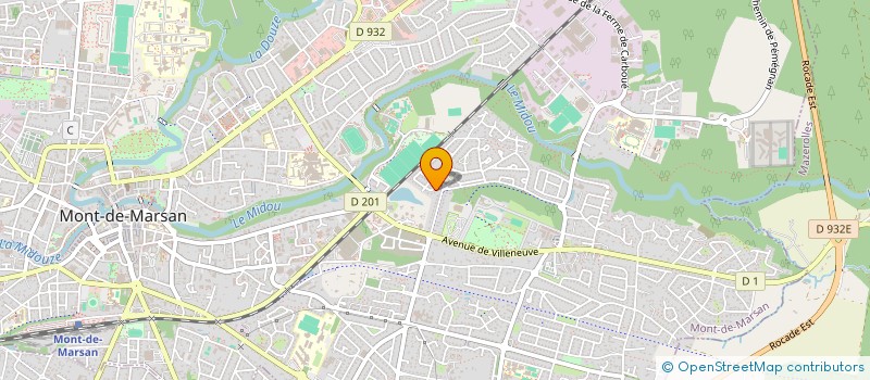 localisation de l'entreprise MADAME LYS-AURA NICOLAO  MONT-DE-MARSAN