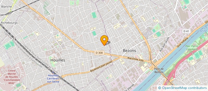 localisation de l'entreprise MADAME LYS BROCQUE  HOUILLES