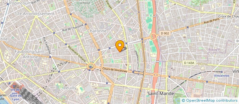 localisation de l'entreprise MADAME LYS SANTELLANI  PARIS