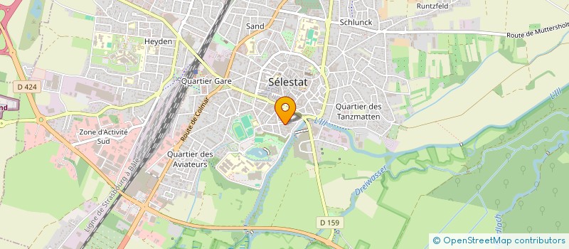 localisation de l'entreprise MADAME LYSA BABO à SELESTAT