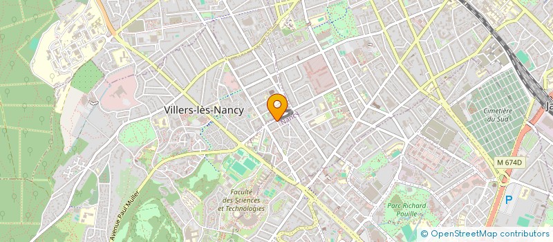 localisation de l'entreprise MADAME LYSA BAGARD à NANCY