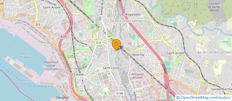localisation de l'entreprise MADAME LYSA ETIENNE à MARSEILLE