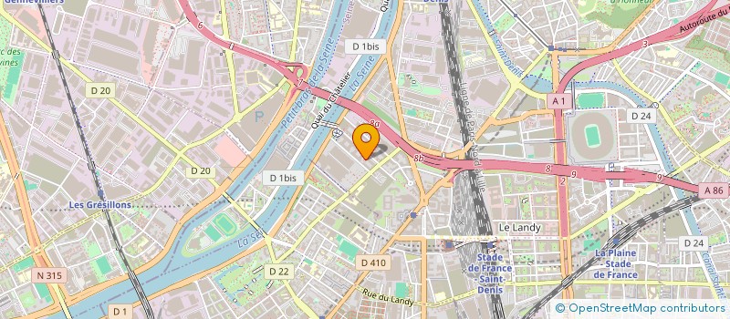 localisation de l'entreprise MADAME LYSA KRIM  SAINT-DENIS