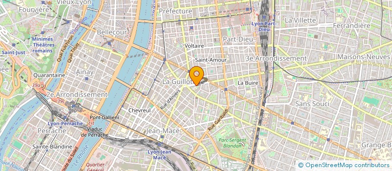 localisation de l'entreprise MADAME LYSA LONGE  LYON