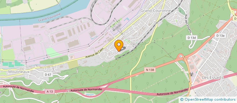 localisation de l'entreprise MADAME LYSA MORUE  GRAND-COURONNE