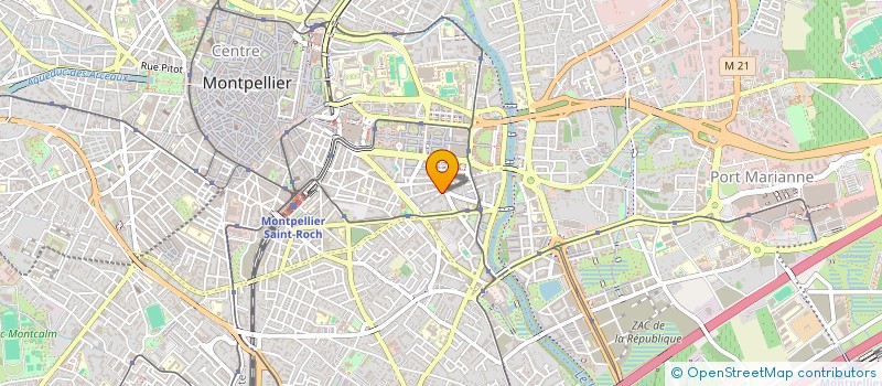 localisation de l'entreprise MADAME LYSA ROLLAND à MONTPELLIER