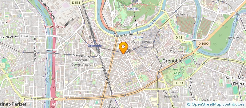 localisation de l'entreprise MADAME LYSA RUMILLAT à GRENOBLE