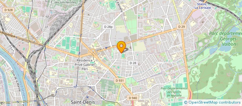 localisation de l'entreprise MADAME LYSA ZAHZOUH  SAINT-DENIS