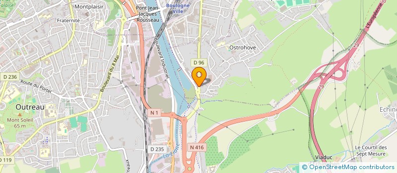 localisation de l'entreprise MADAME LYSE LOUBELLE  SAINT-MARTIN-BOULOGNE