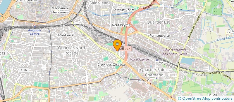 localisation de l'entreprise MADAME LYSE ROLL  AVIGNON