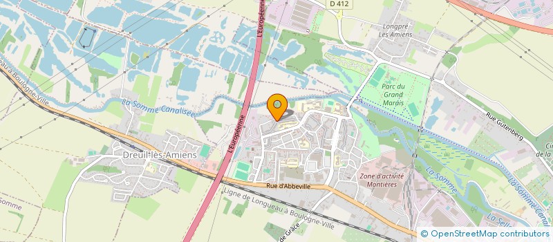 localisation de l'entreprise MADAME LYSIA ELLA OBAGA  AMIENS