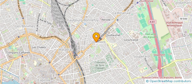 localisation de l'entreprise MADAME LYSIANE AMAR à TOULOUSE