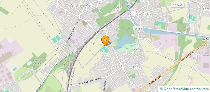 localisation de l'entreprise MADAME LYSIANE BLAMART  ANNAY