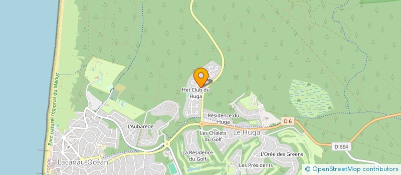 localisation de l'entreprise MADAME LYSIANE BOISSY  LACANAU