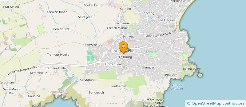 localisation de l'entreprise MADAME LYSIANE BOMMERSBACH  PLOUGONVELIN