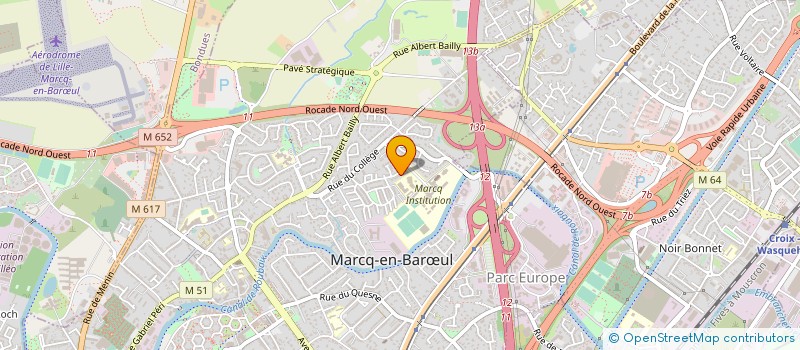 localisation de l'entreprise MADAME LYSIANE DASSONVILLE à MARCQ-EN-BARŒUL