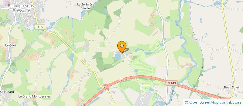 localisation de l'entreprise MADAME LYSIANE DESSEVRES à BRESSUIRE